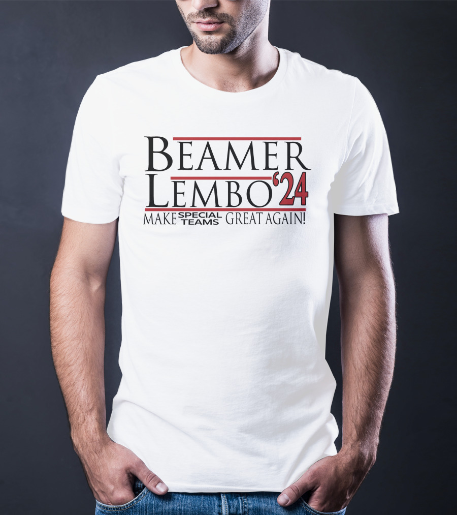 Beamer Lembo 24 Make Special Teams Great Again T-Shirt