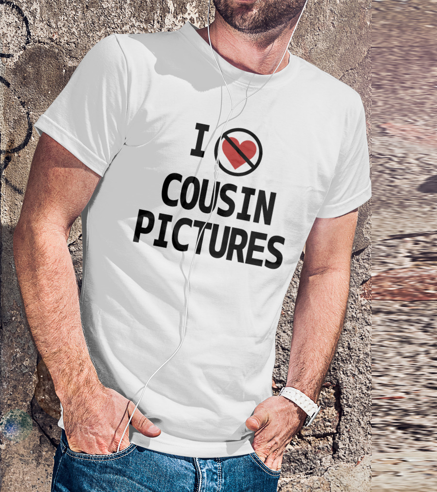 I Heart Slash Cousin Pictures T-Shirt