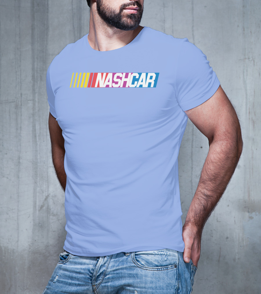 Wobovan Mitchell Nashcar Racing Strip T-Shirt