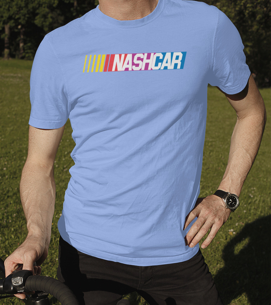 Wobovan Mitchell Nashcar Racing Strip T-Shirt
