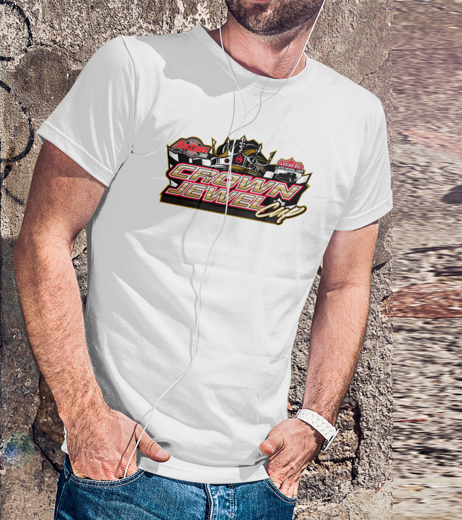 Arizona Speedway Lucas Oil Late Model Dirt Series Crown Jewel Cup T-Shirt