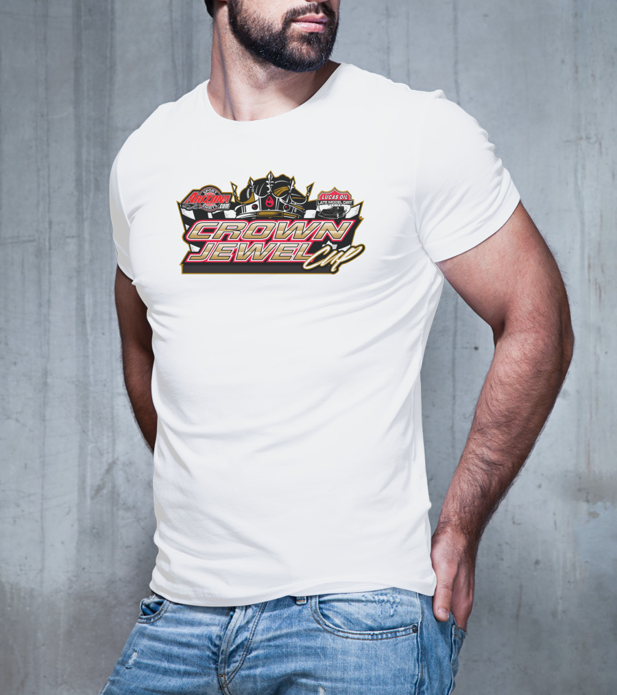 Arizona Speedway Lucas Oil Late Model Dirt Series Crown Jewel Cup T-Shirt