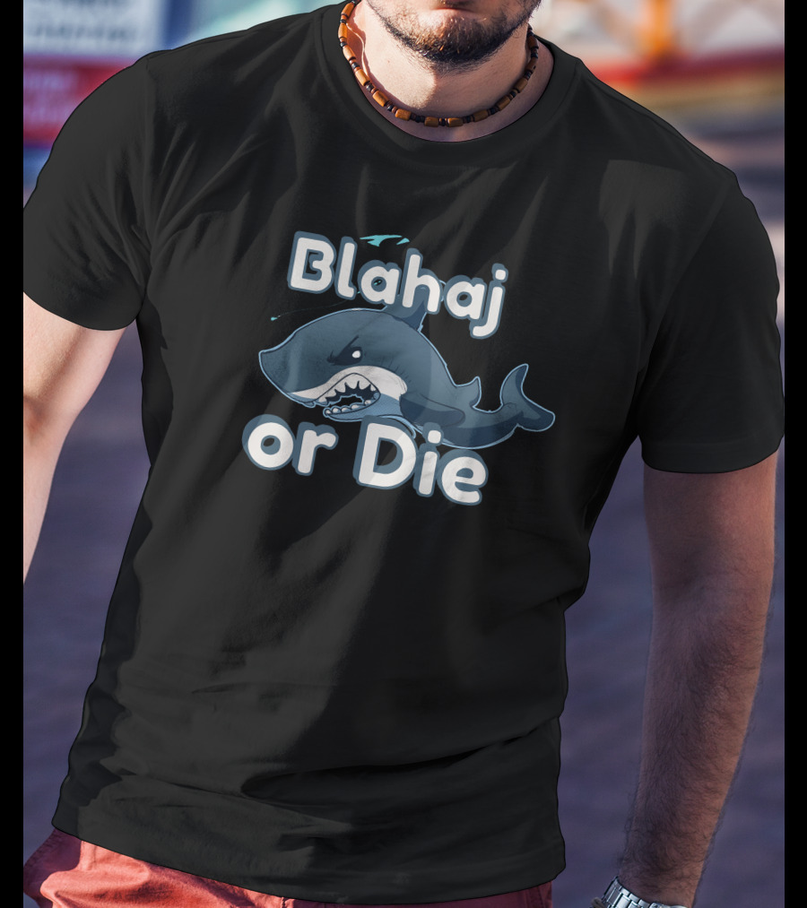 Blahaj Or Die Angry Shark T-Shirt