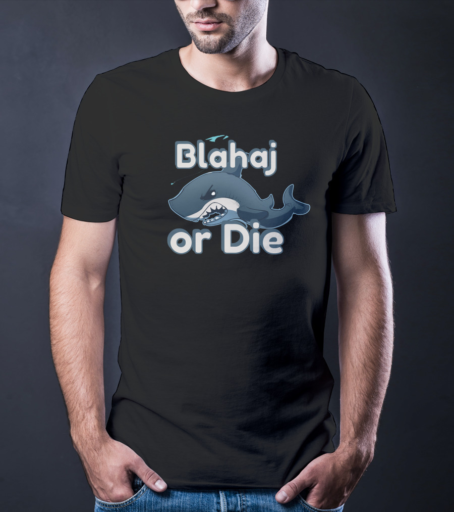 Blahaj Or Die Angry Shark T-Shirt
