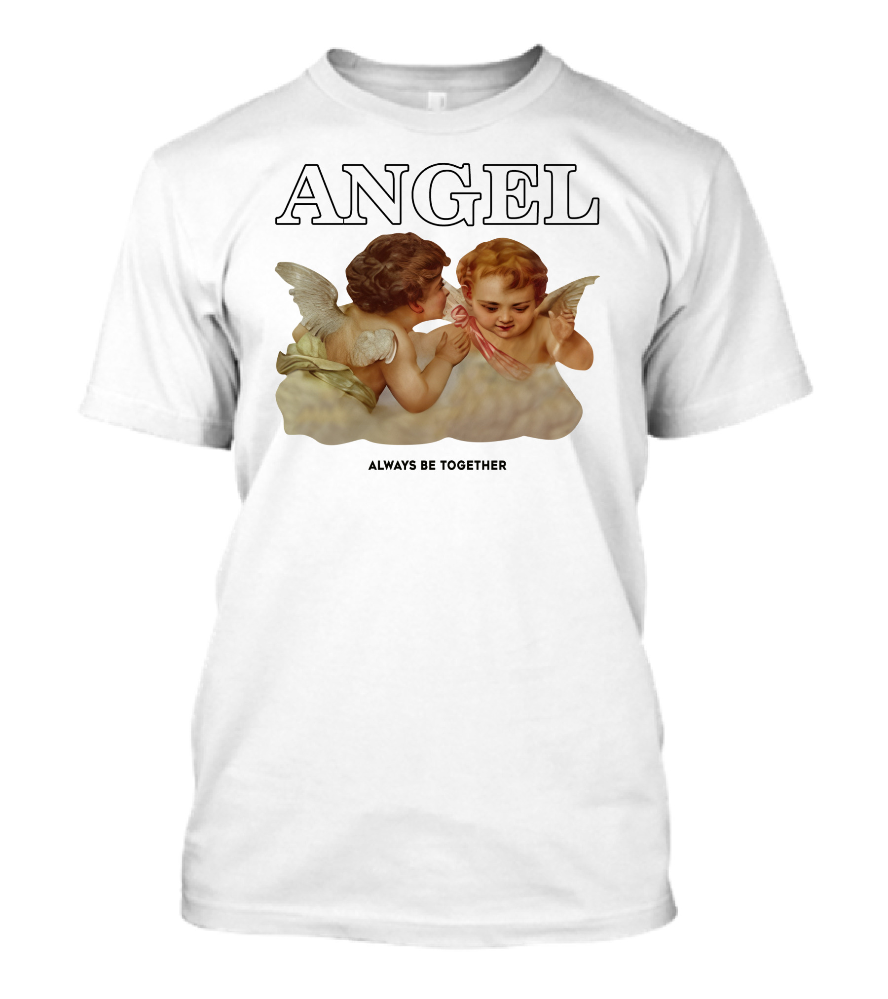 Angel Always Be Together Cherubs T-Shirt