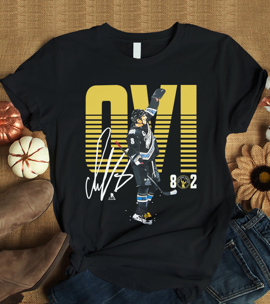 Nicklas Backstrom Ovi GR802 Alexander Ovechkin Hockey 8 802 Signature T-Shirt