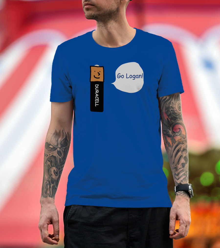 Duracell Battery Go Logan Encouragement T-Shirt
