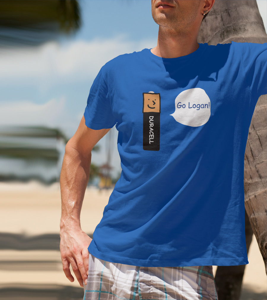 Duracell Battery Go Logan Encouragement T-Shirt