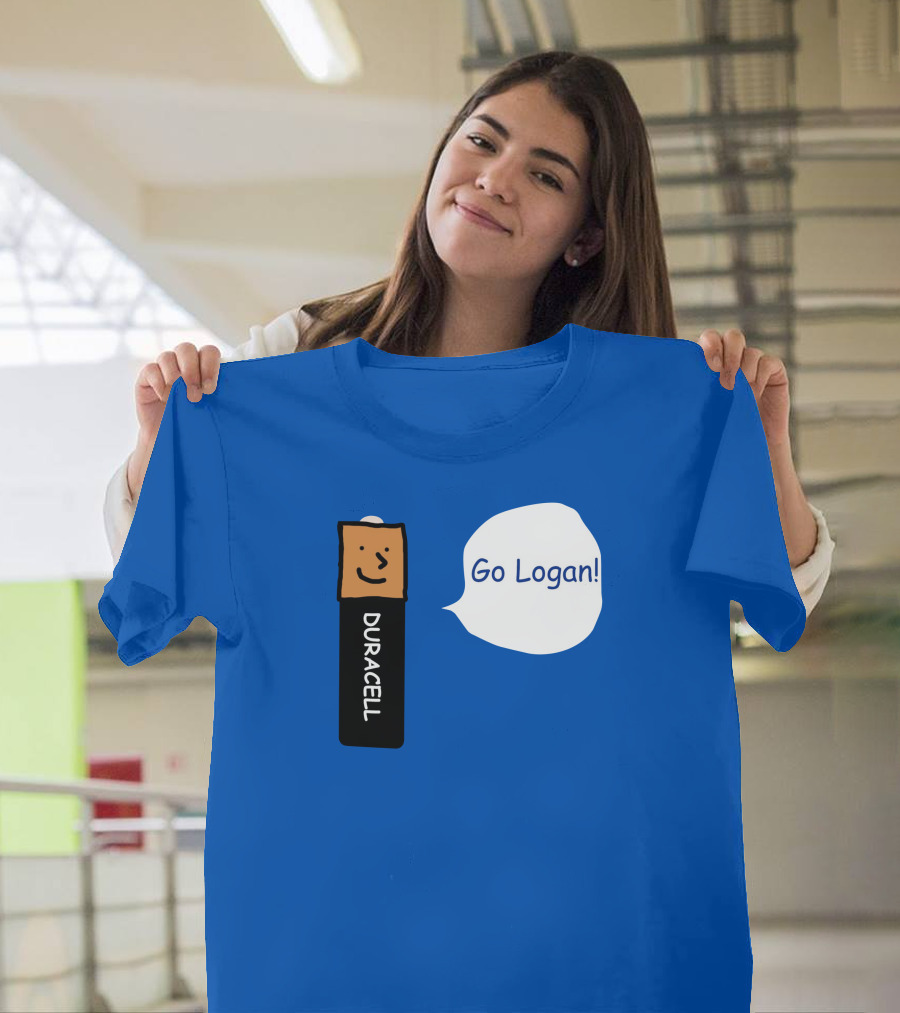 Duracell Battery Go Logan Encouragement T-Shirt
