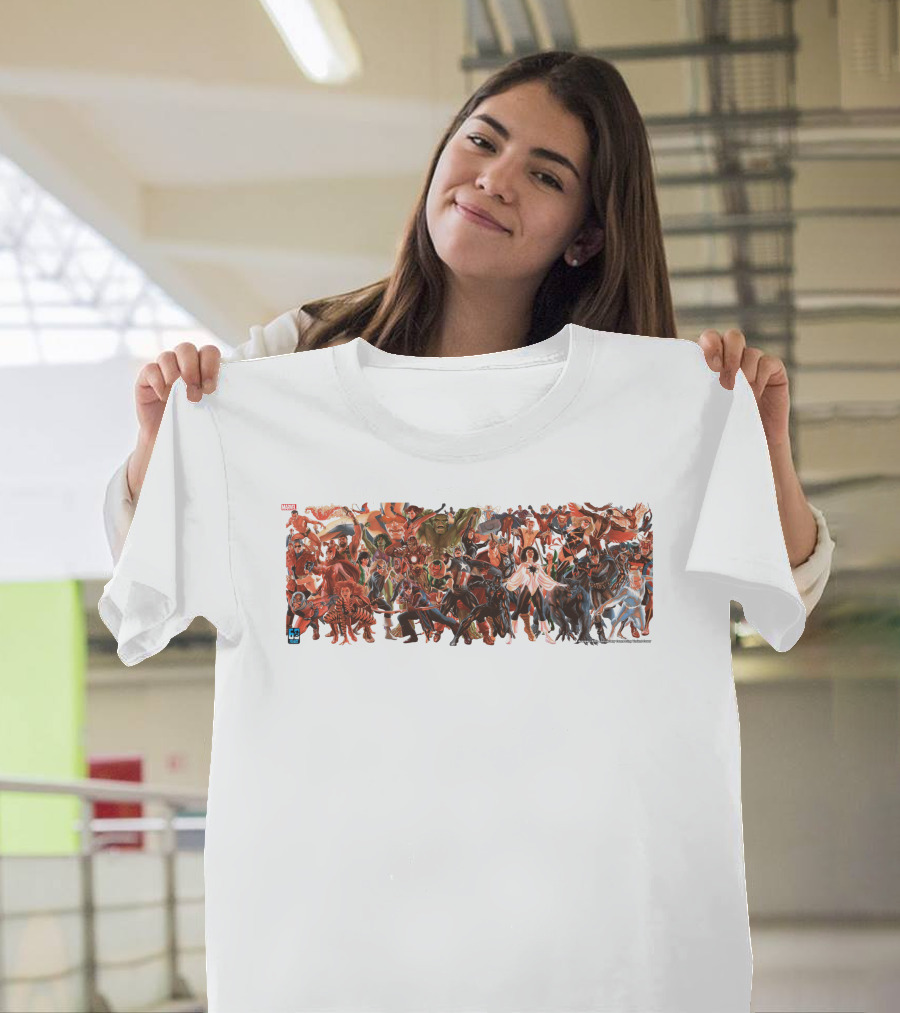 Alex Ross Has Revealed Avengers 60 Years Marvel Celebration T-Shirt