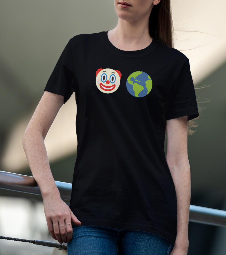 Thomas Massie Clown Earth Emoji Honk Honk World T-Shirt