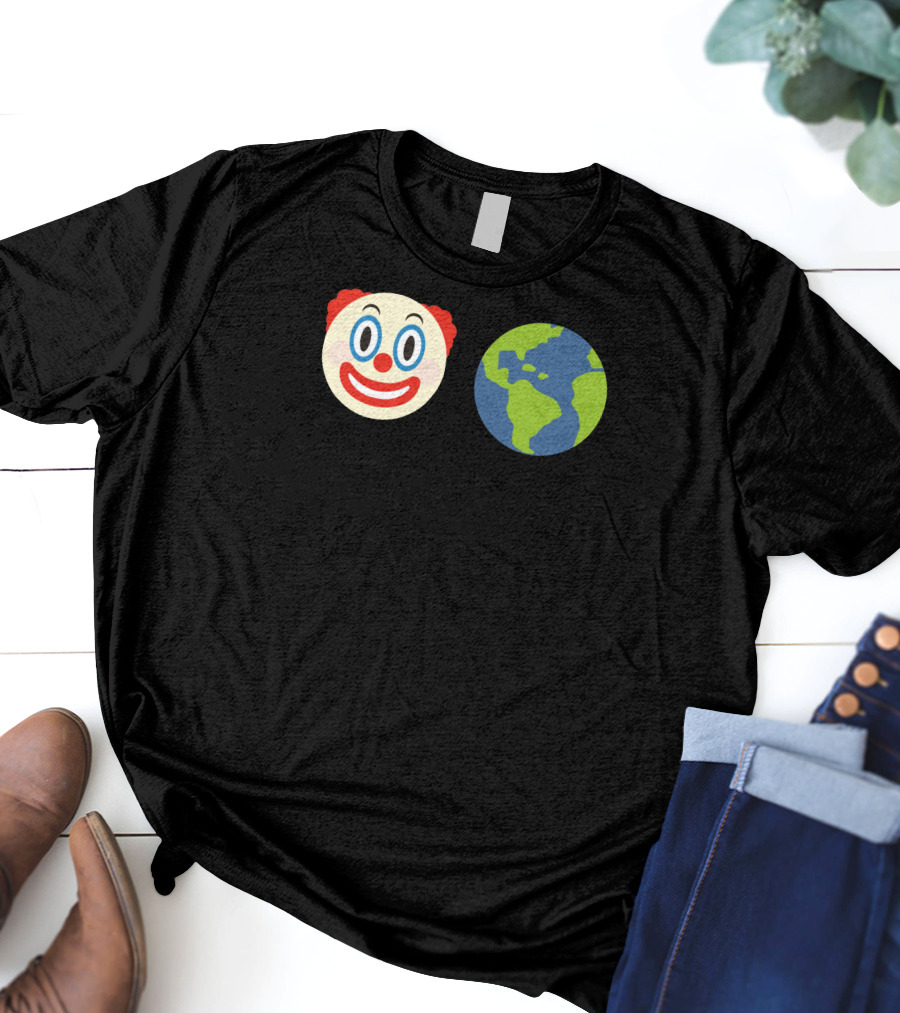 Thomas Massie Clown Earth Emoji Honk Honk World T-Shirt