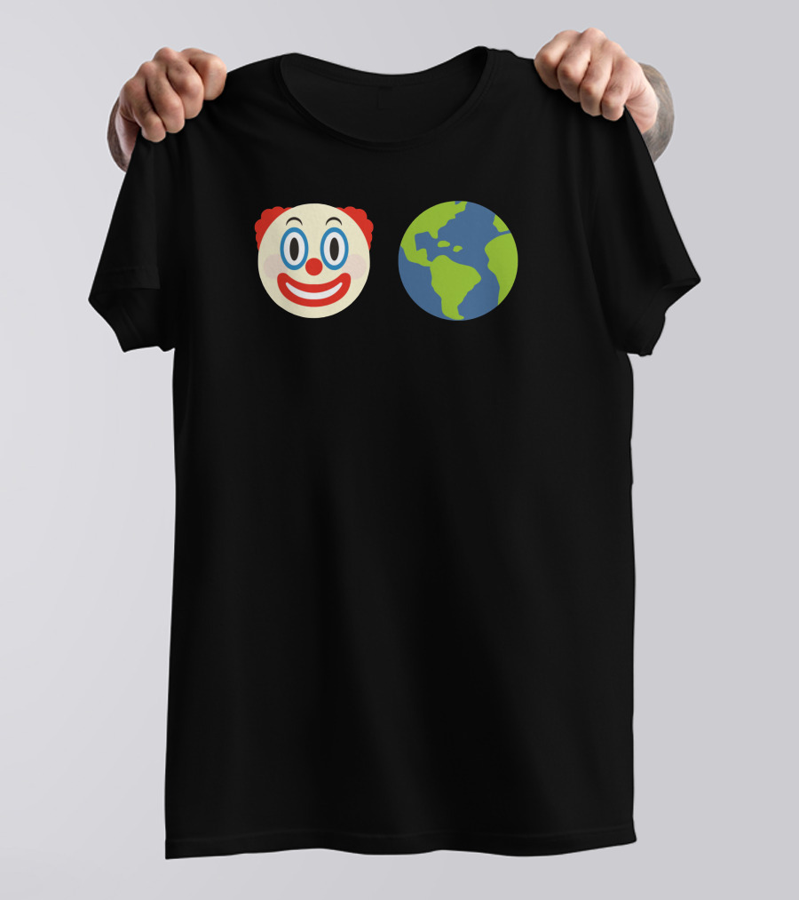 Thomas Massie Clown Earth Emoji Honk Honk World T-Shirt