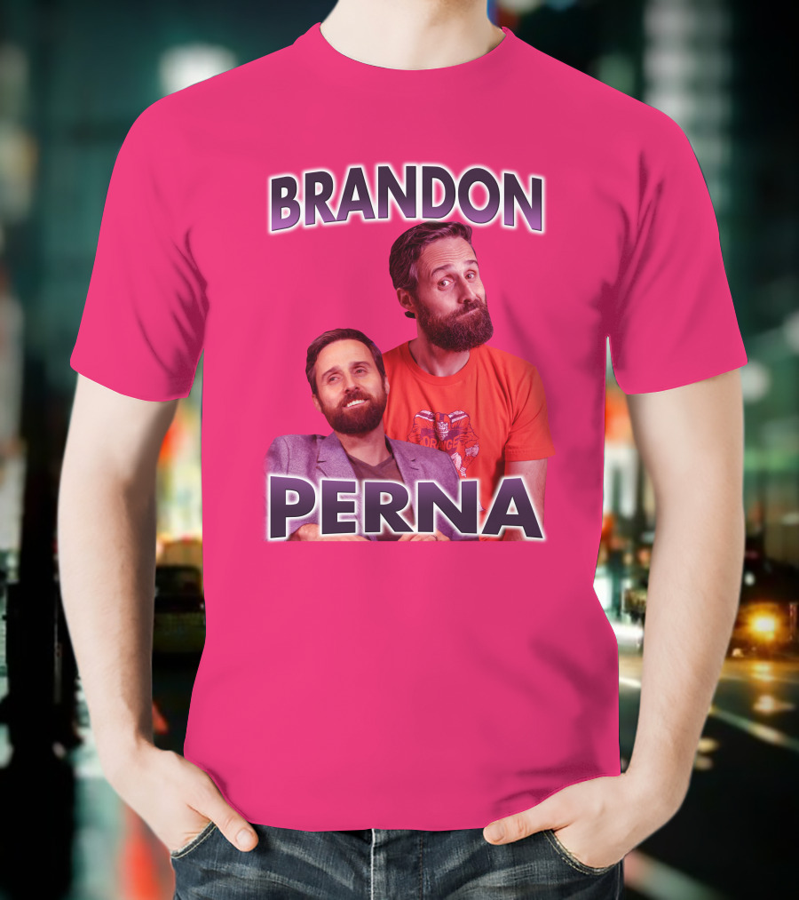 Brandon Perna Sports Humor Icon Duo T-Shirt