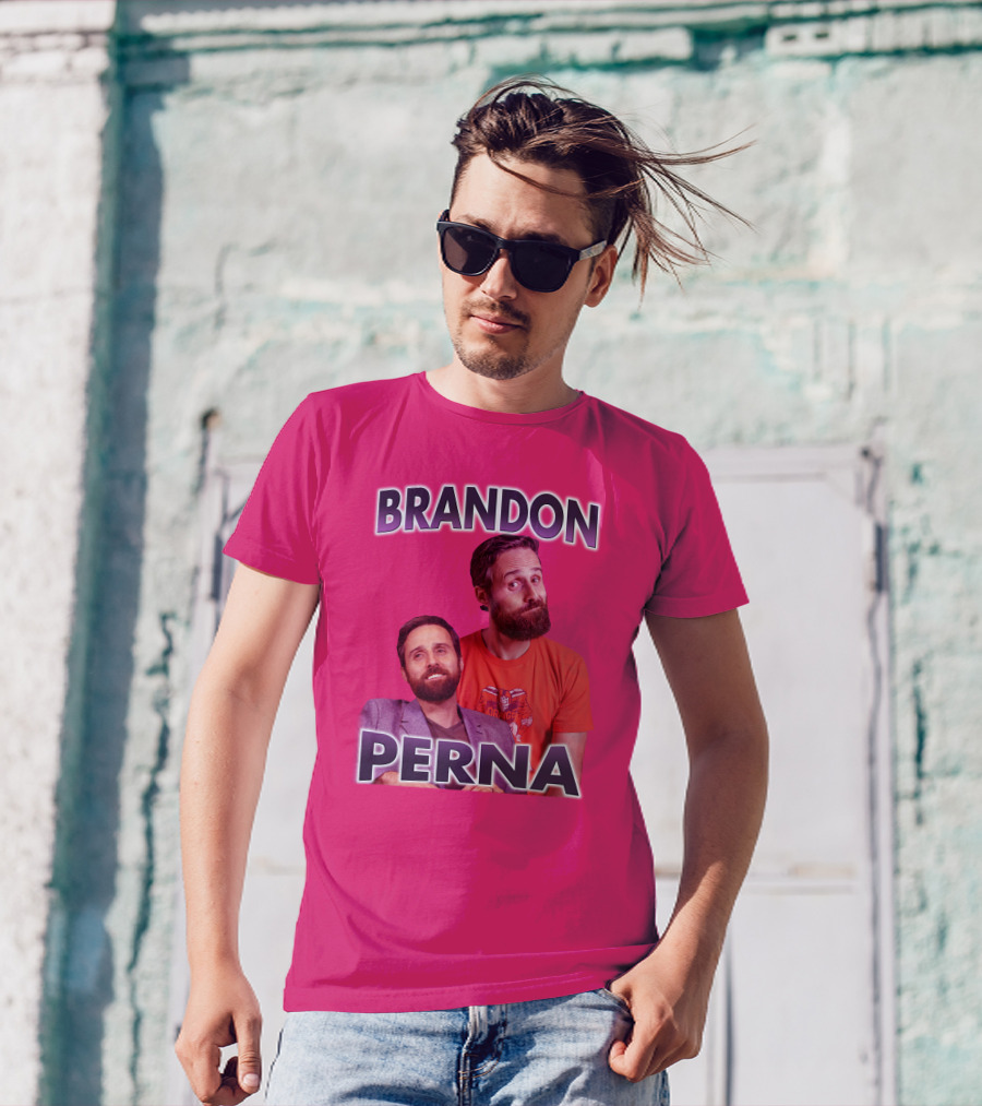 Brandon Perna Sports Humor Icon Duo T-Shirt