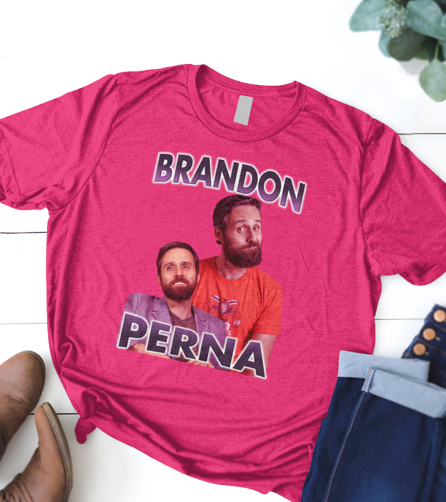 Brandon Perna Sports Humor Icon Duo T-Shirt