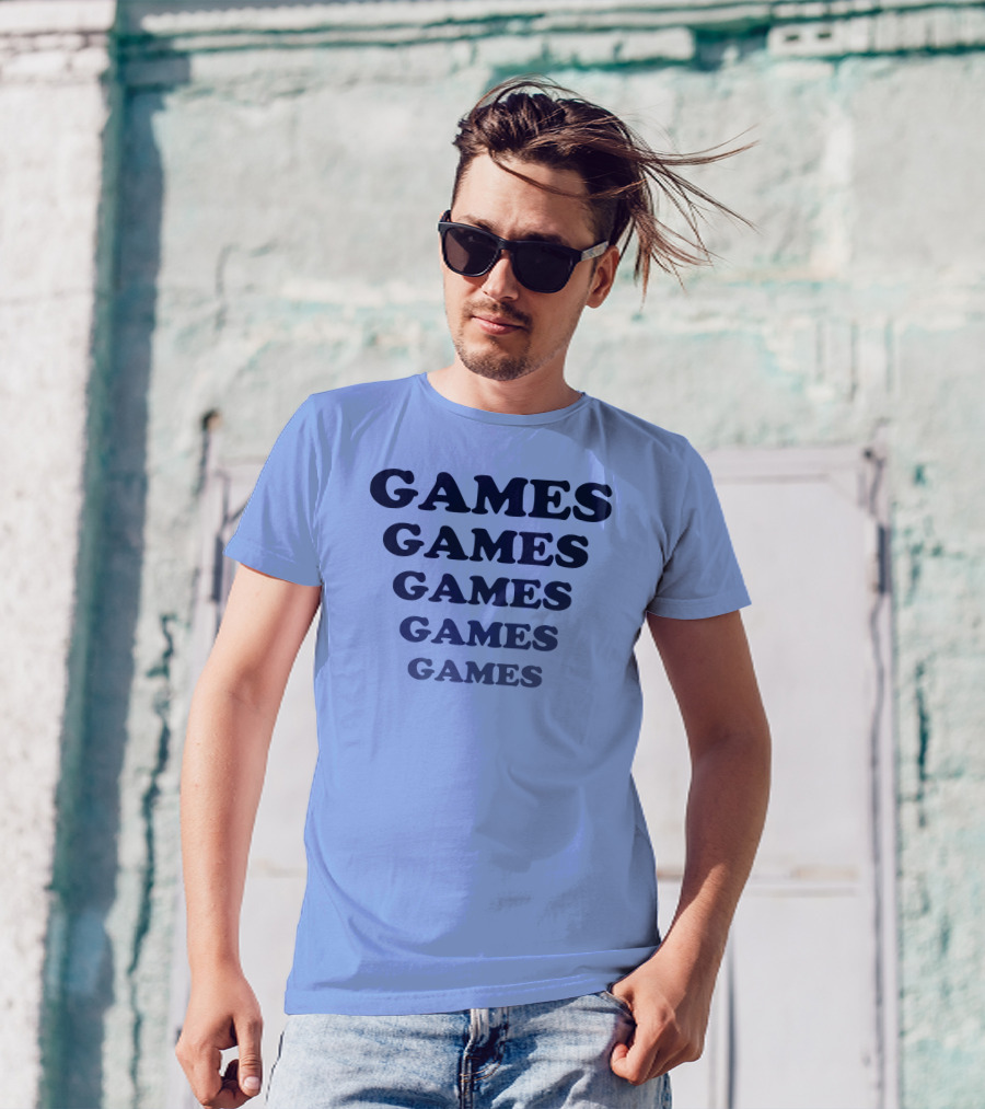 Letterboxd Games Games Games Games Games T-Shirt