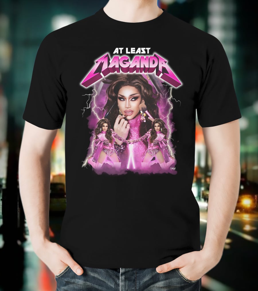 At Least Maganda Jose Marie Viceral Makeup And Lightning Drama T-Shirt