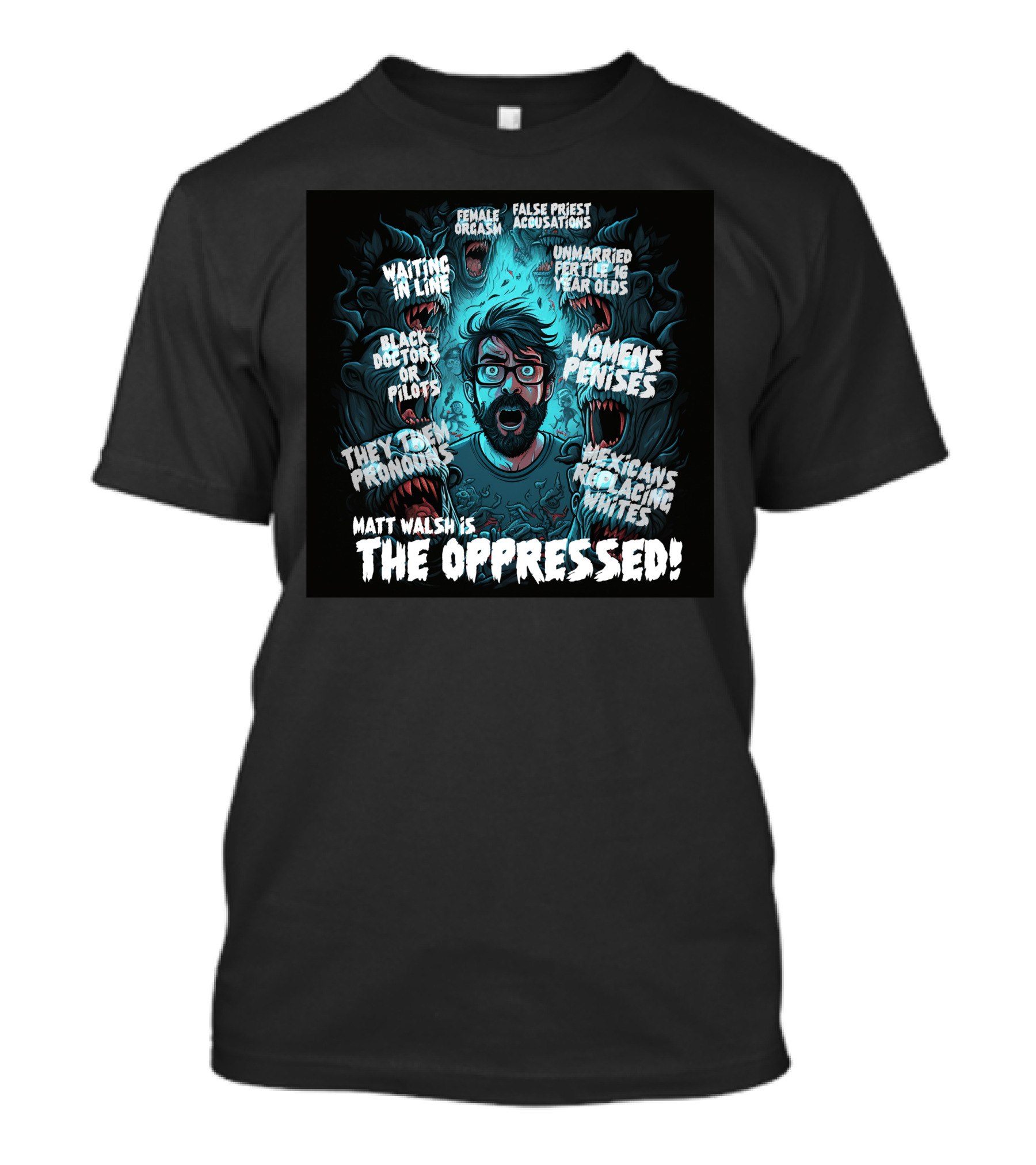 The Serfs Matt Walsh Is The Oppressed False Priest Accusations Women's Penises T-Shirt