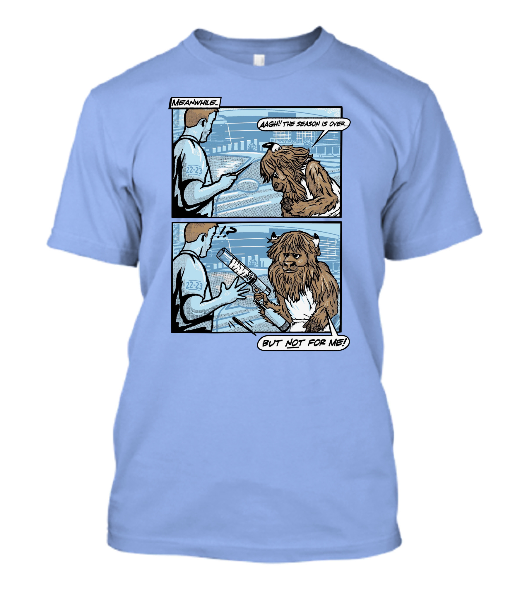 Down To Dunk Meanwhile Aagh The Season Is Over But Not For Me 22-23 T-Shirt