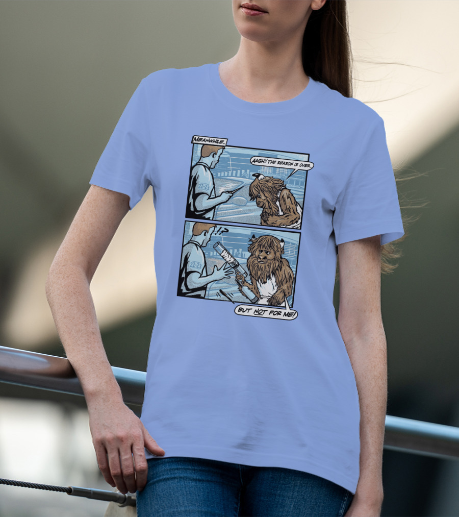 Down To Dunk Meanwhile Aagh The Season Is Over But Not For Me 22-23 T-Shirt