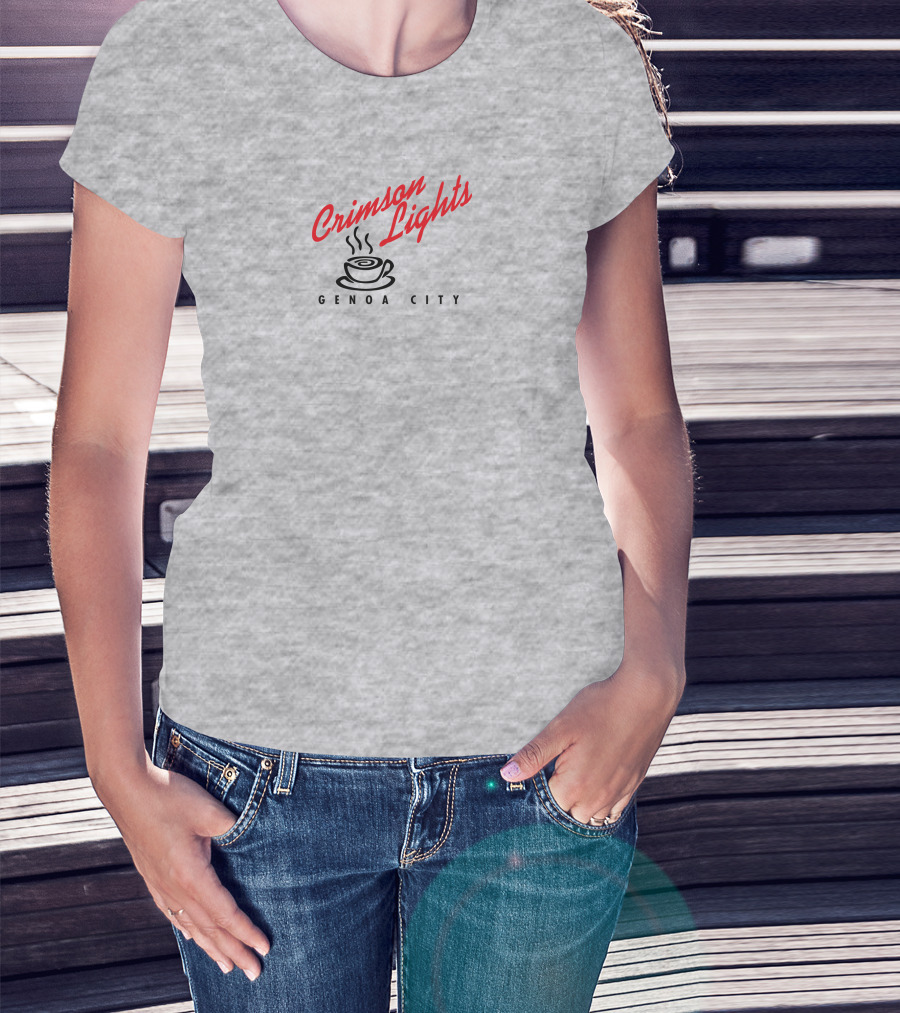 Crimson Lights Coffee Cup Genoa City T-Shirt