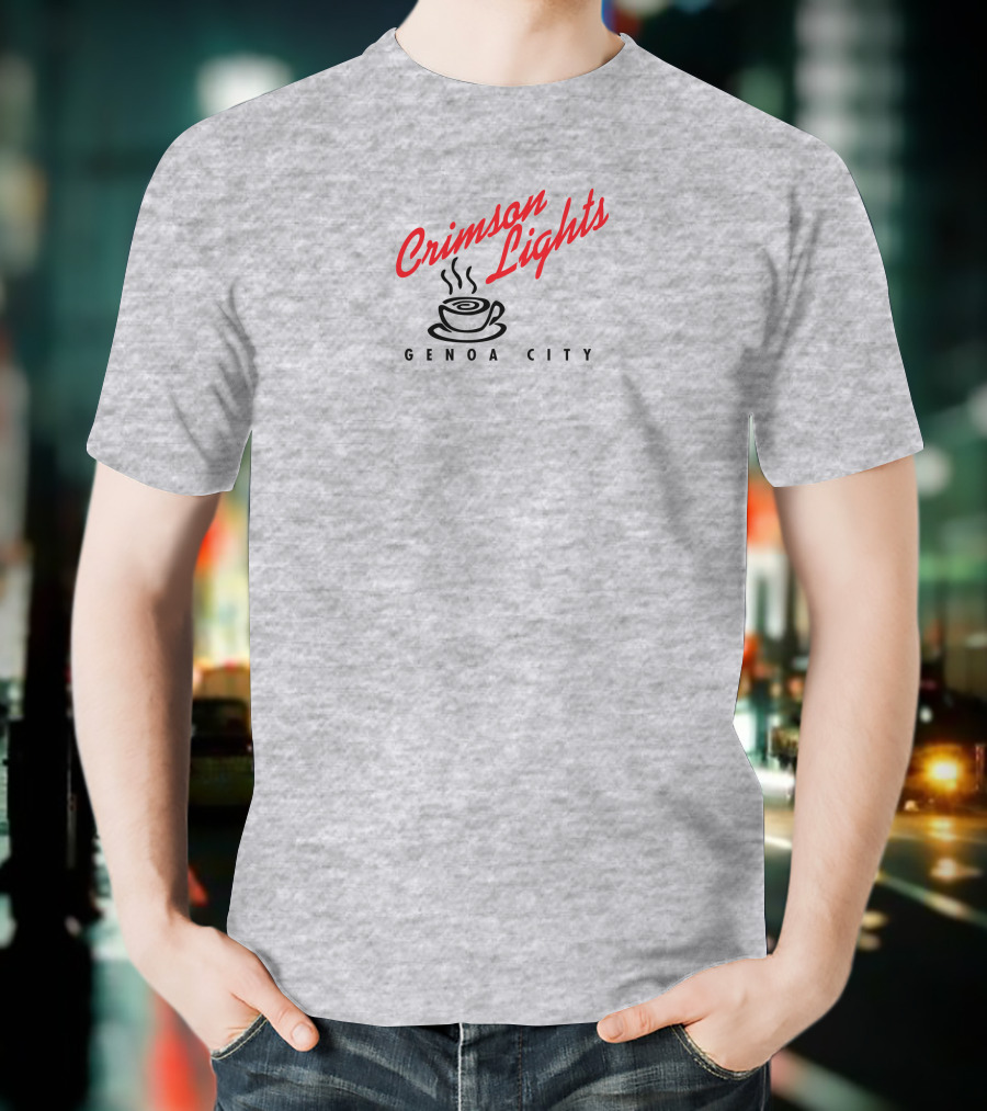 Crimson Lights Coffee Cup Genoa City T-Shirt