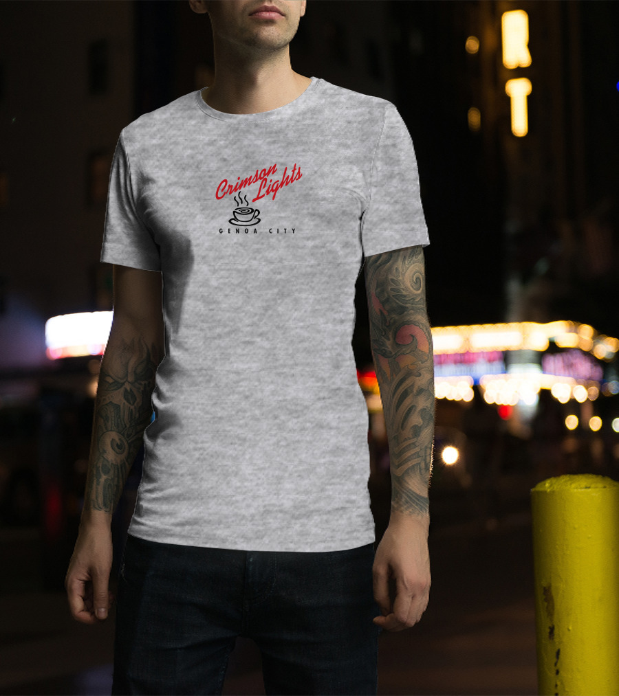 Crimson Lights Coffee Cup Genoa City T-Shirt