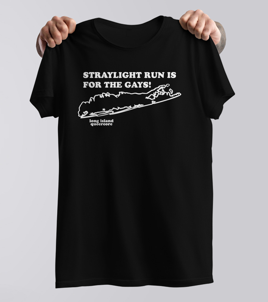 Straylight Run Is For The Gays Long Island Queercore T-Shirt