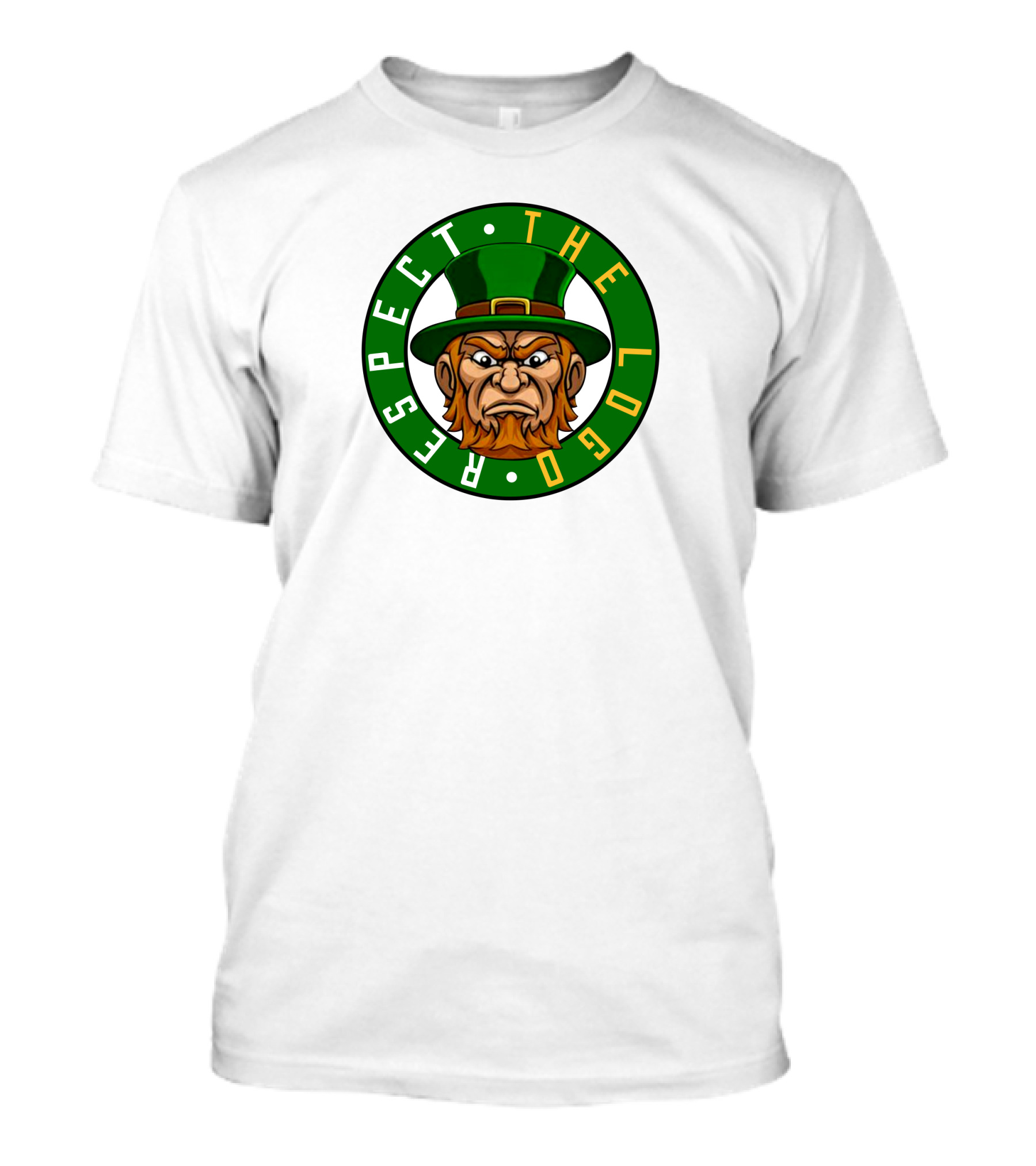 Glen Davis Respect The Logo Celtic Leprechaun T-Shirt