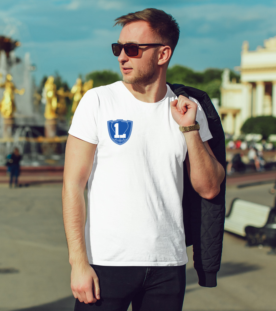 One Last L 3.5.22 Blue Shield Emblem T-Shirt