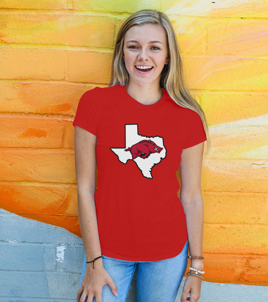 Texas Strong Hog In State T-Shirt