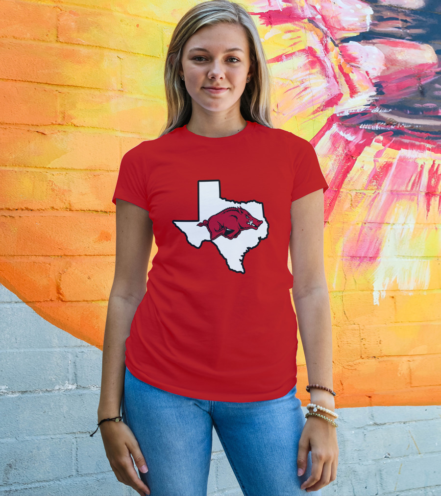 Texas Strong Hog In State T-Shirt