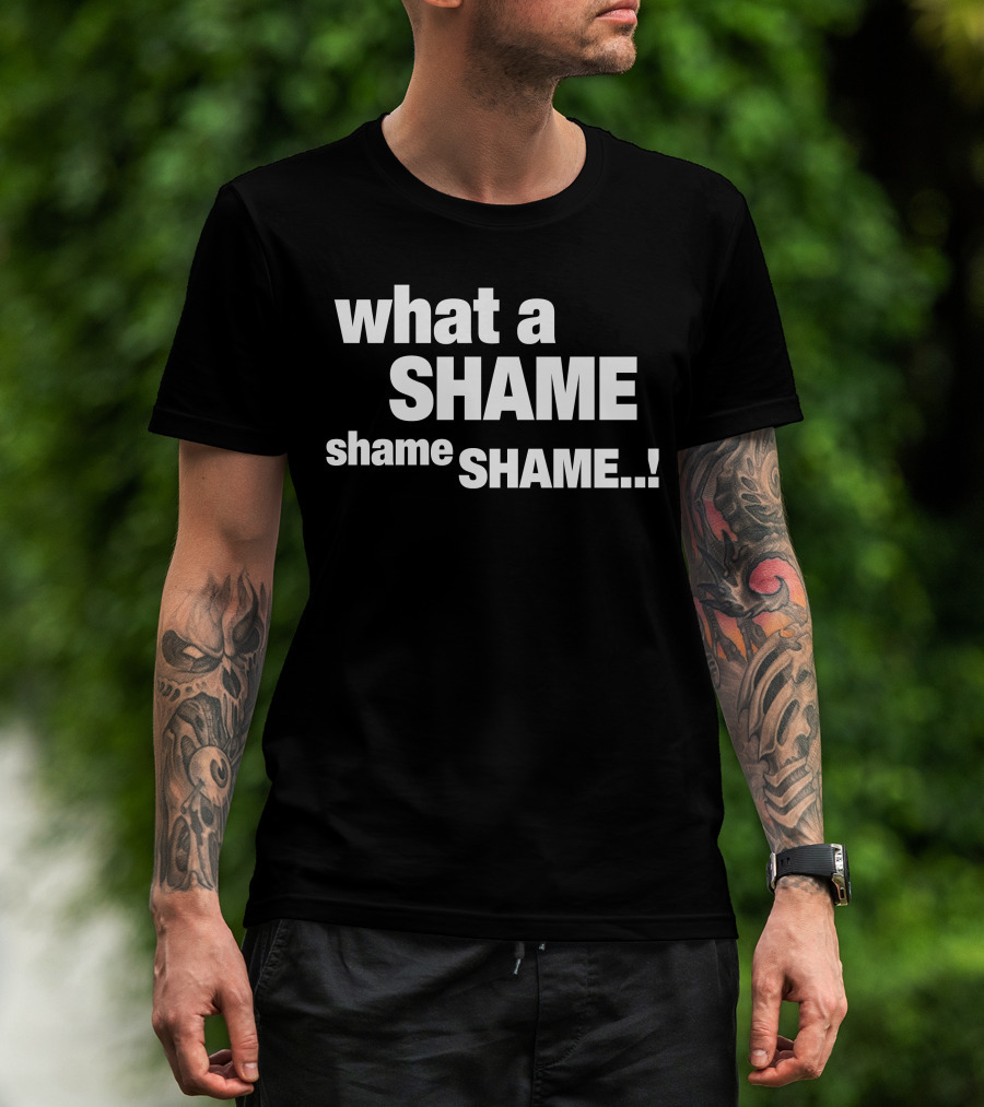 Yungblud What A Shame Shame Shame Shouting Boldly T-Shirt