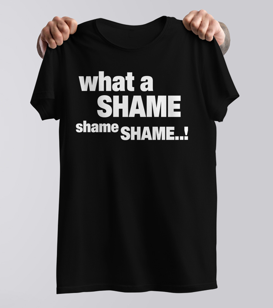 Yungblud What A Shame Shame Shame Shouting Boldly T-Shirt