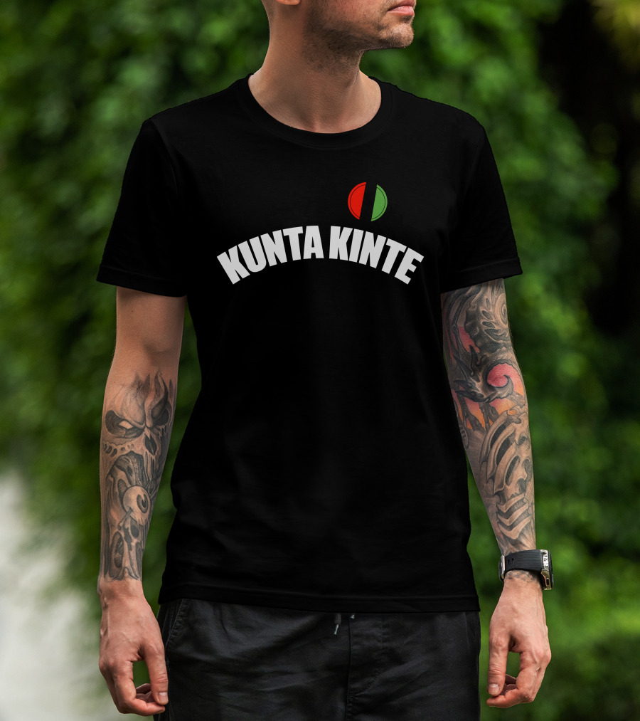 Colin Kaepernick Kunta Kinte African Colors T-Shirt