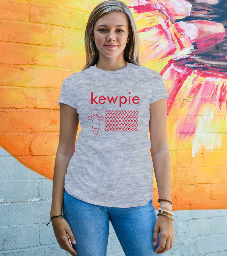 Kewpie Mayo Doll Red Net T-Shirt