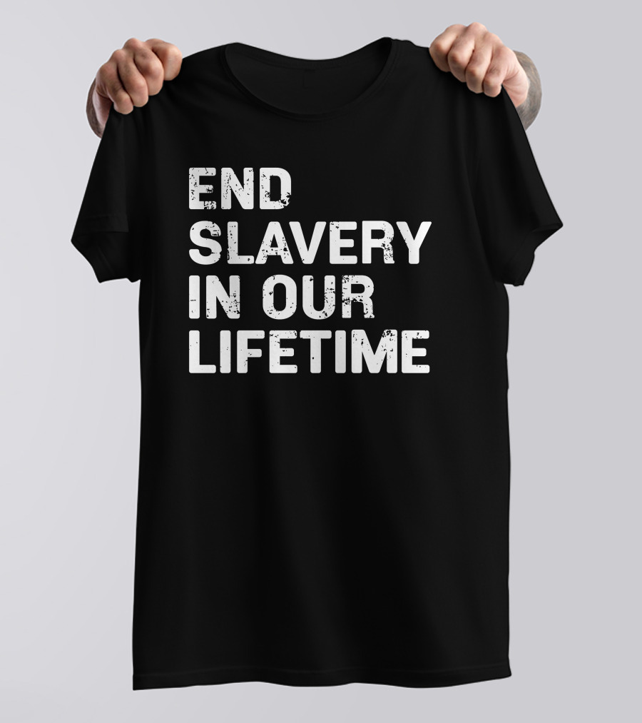 Adam Wainwright End Slavery In Our Lifetime T-Shirt