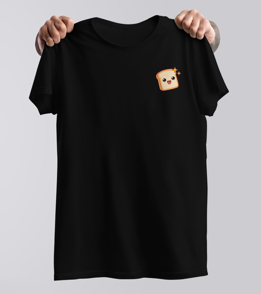 Friendship Bread Cute Kawaii Toast With Sparkles T-Shirt