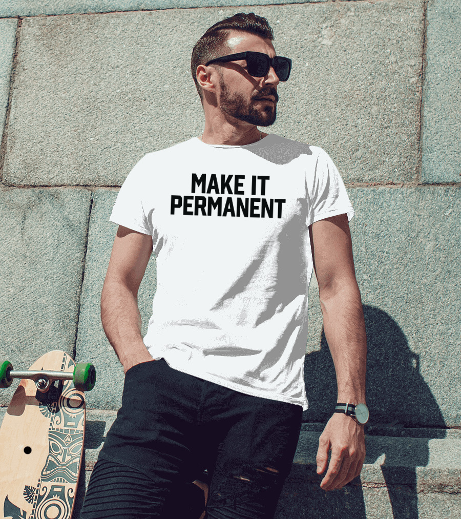 Make It Permanent Jersey Jerry T-Shirt
