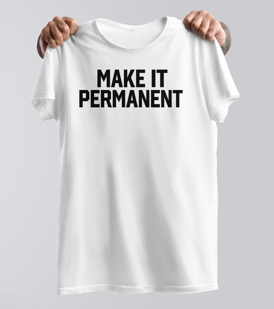 Make It Permanent Jersey Jerry T-Shirt