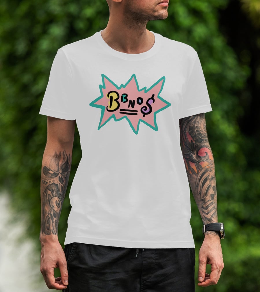 Bbnos Rugrats Style Starburst T-Shirt