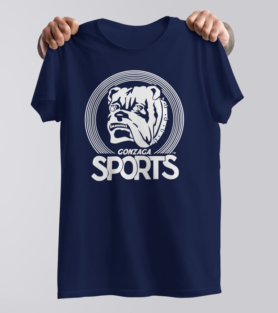 Gonzaga Sports Bulldog Retro T-Shirt