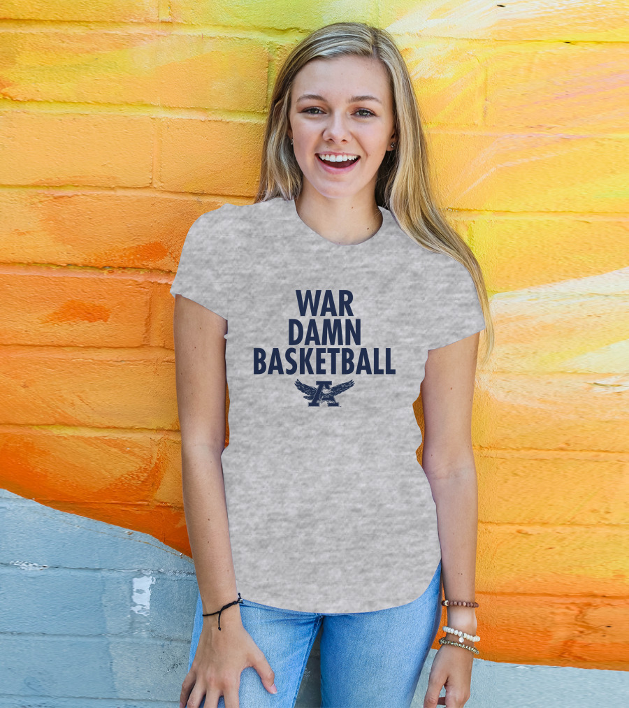 Auburn War Damn Basketball Eagle T-Shirt