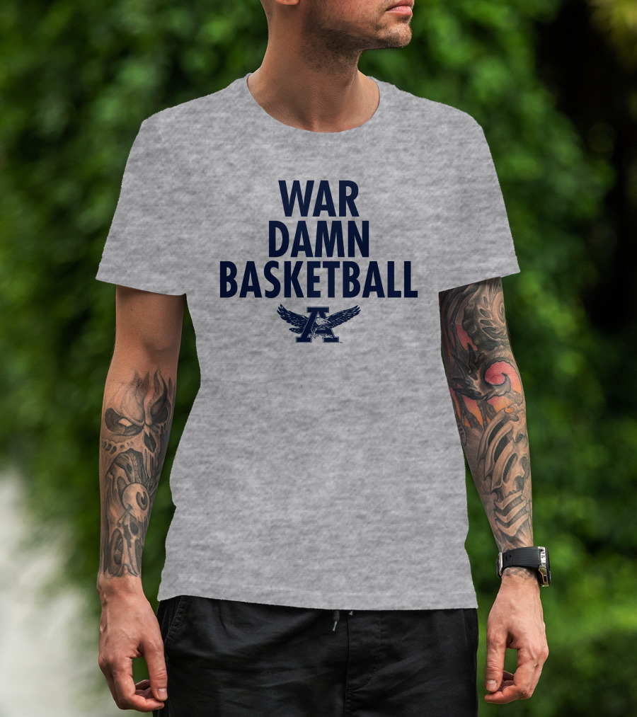 Auburn War Damn Basketball Eagle T-Shirt