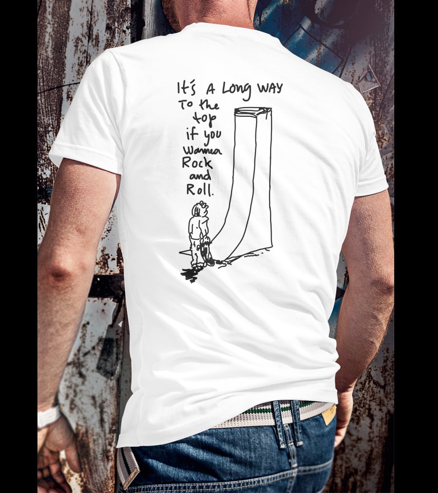 Manuela Polar Skate Co It's A Long Way To The Top Rock'n'roll T-Shirt