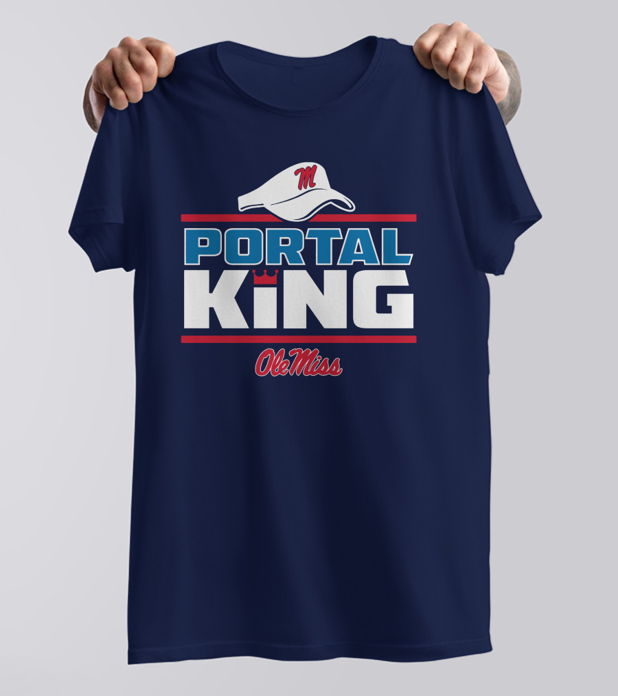 Lane Kiffin Ole Miss Portal King Football Iconic Hat T-Shirt