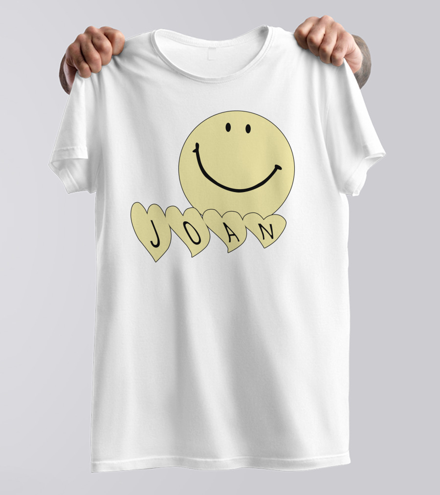 Happyhead Smiley Face Joan Love Hearts T-Shirt