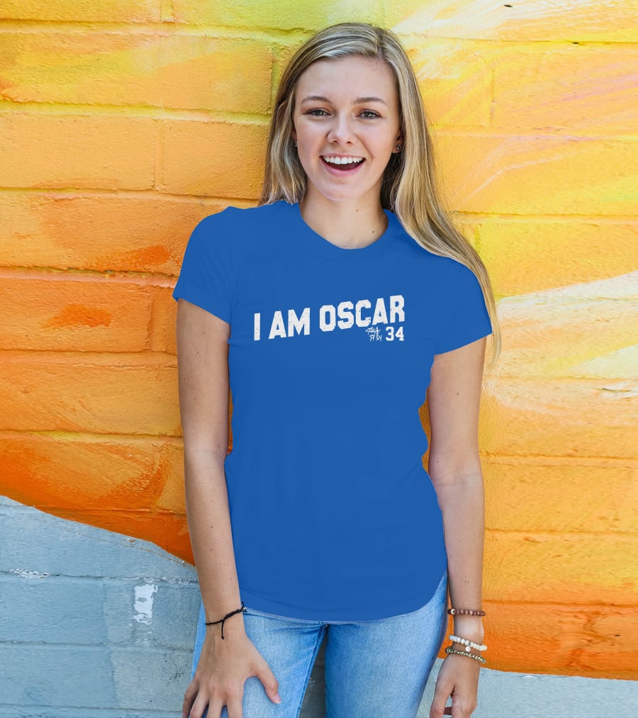 Kentucky Branded I Am Oscar 34 Royal T-Shirt