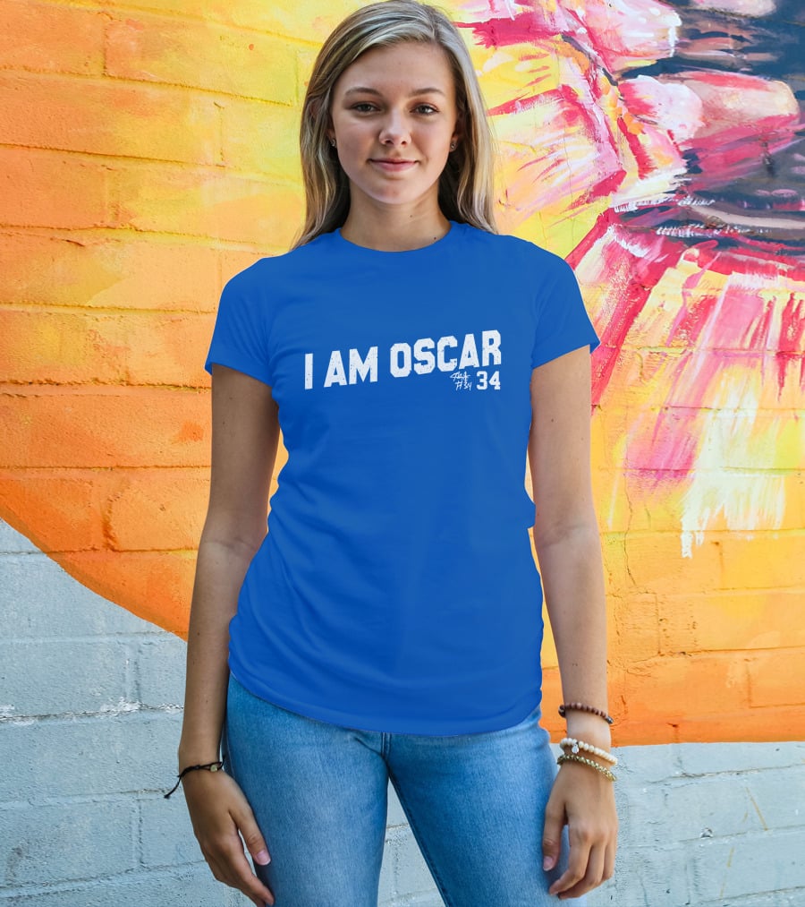 Kentucky Branded I Am Oscar 34 Royal T-Shirt